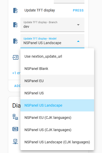 HA Blueprint - Update TFT controls