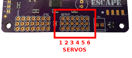 ESCAPE Servos