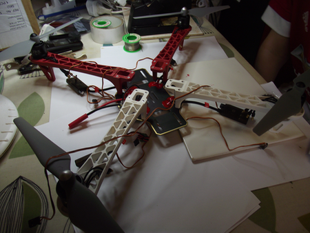 Quad assemble base to frame